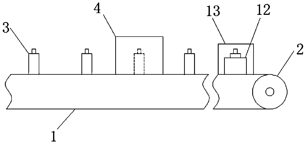 Plastic bottle classifying and recycling device based on light element composition principle