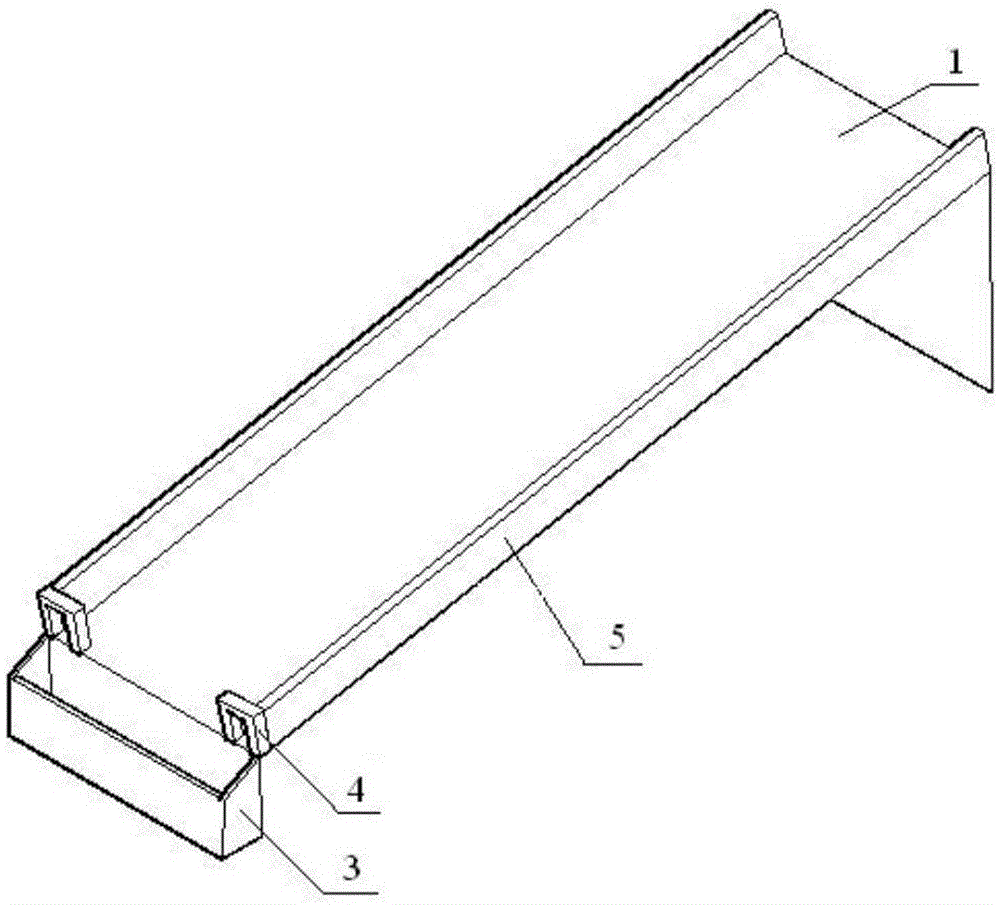 Method for planting dendrobium officinale by adopting tilt-type seedbed