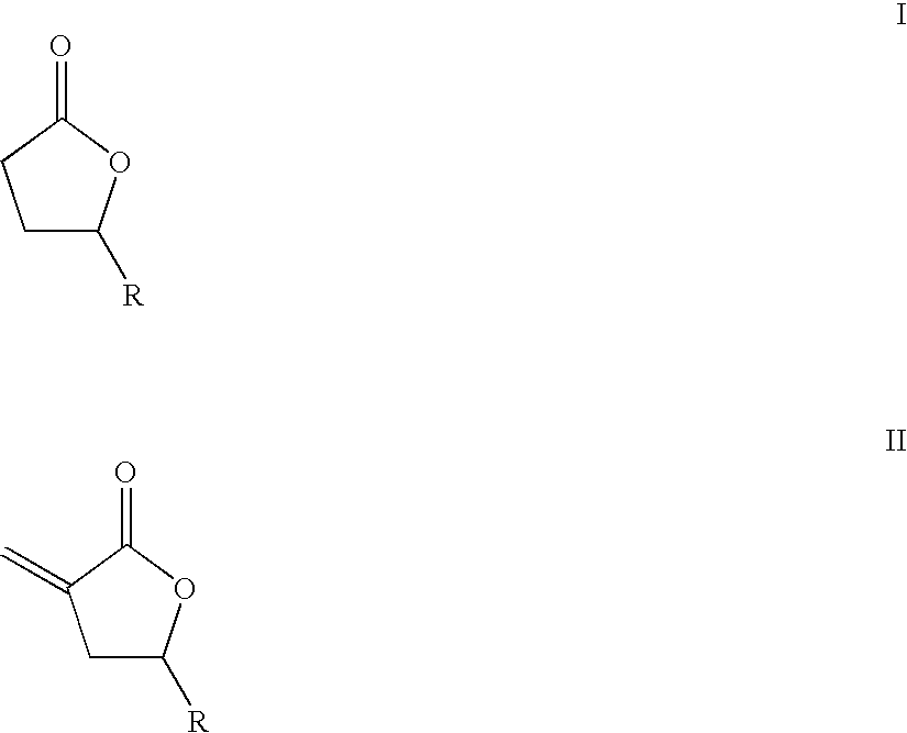 Supercritical fluid phase synthesis of methylene lactones using oxynitride catalyst