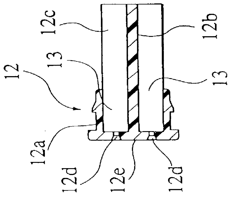 Waterproof connector and method for assembling same