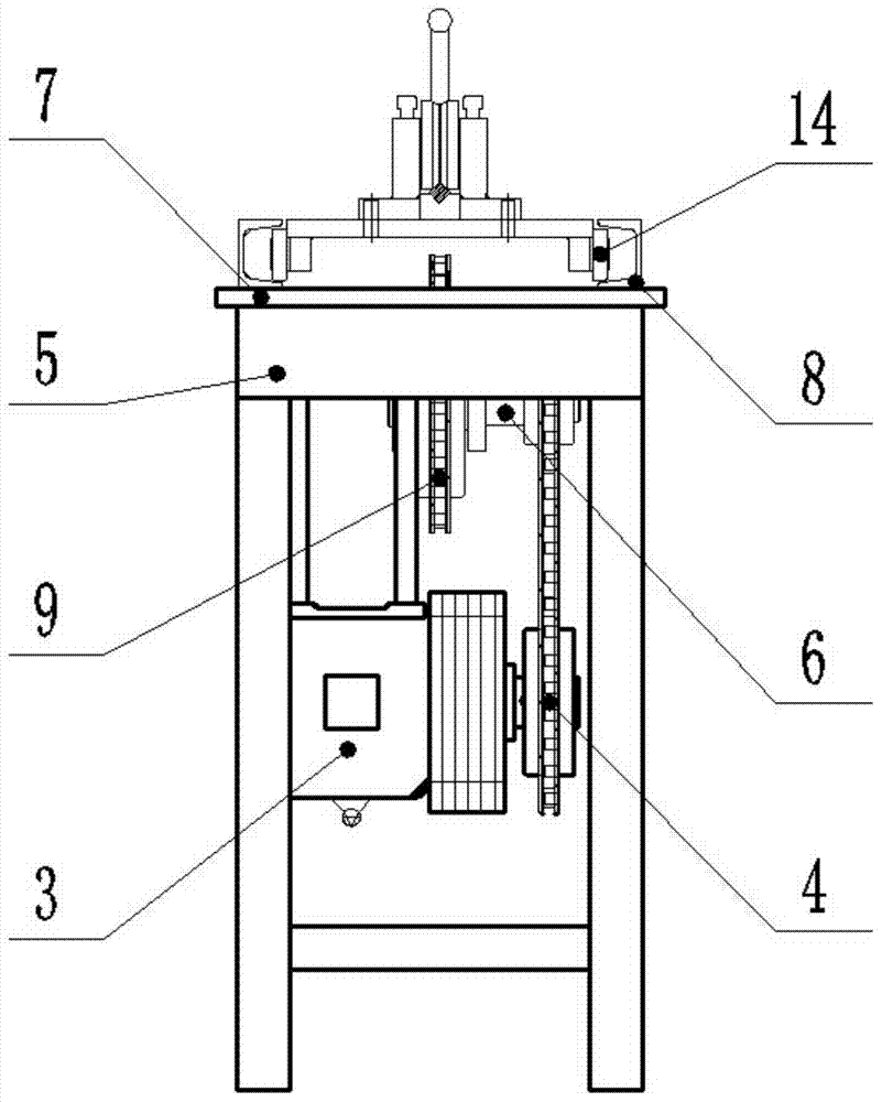 A tube drawing machine