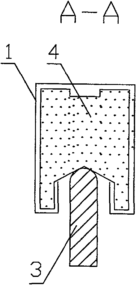 Automatic parking secure protection device for mobile device using secure sliding line