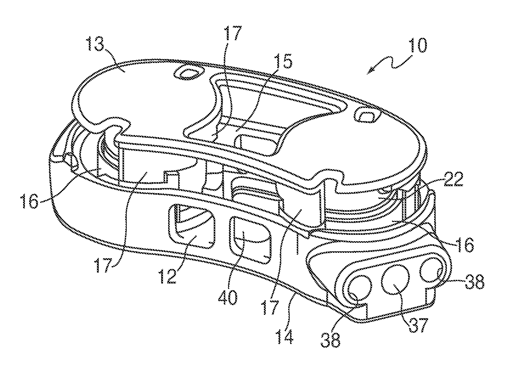 Adjustable Distraction Cage With Linked Locking Mechanisms