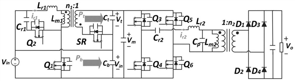 A two-stage dc-dc converter with partial power regulation