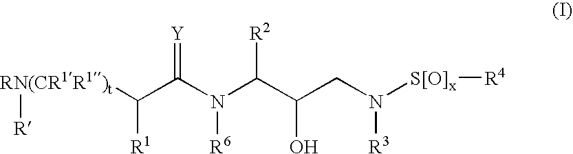 Α- and β-amino acid hydroxyethylamino sulfonamides useful as retroviral protease inhibitors