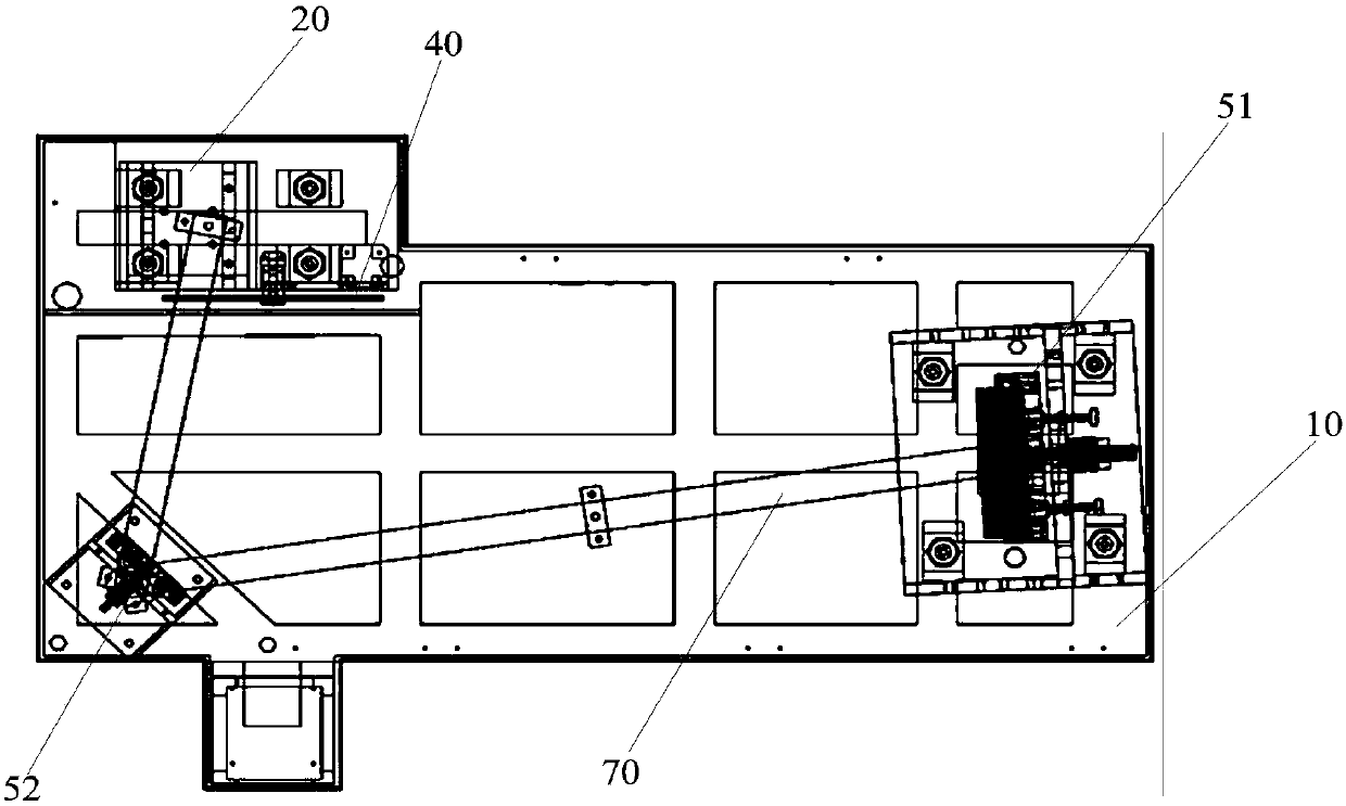 High and low-temperature infrared imaging system detecting device