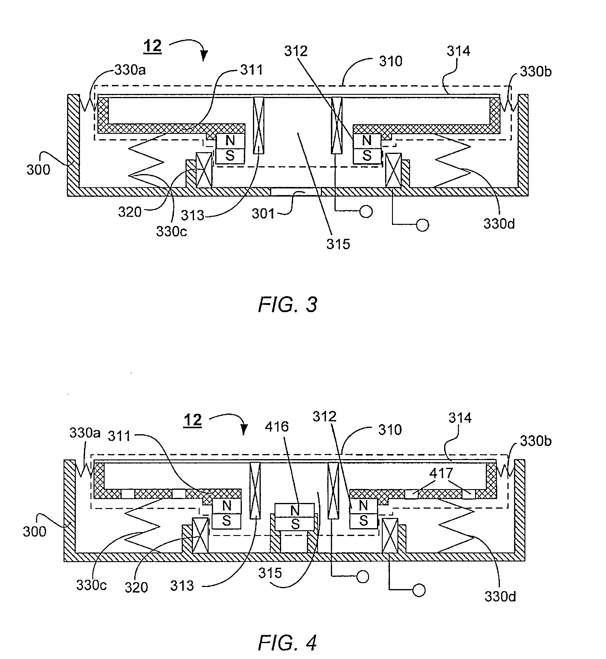 Vibration speaker and a portable electronic device comprising the vibration speaker