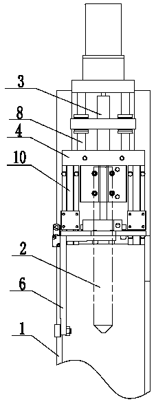 Pipe cutter lifting device and pipe sizing cutting machine