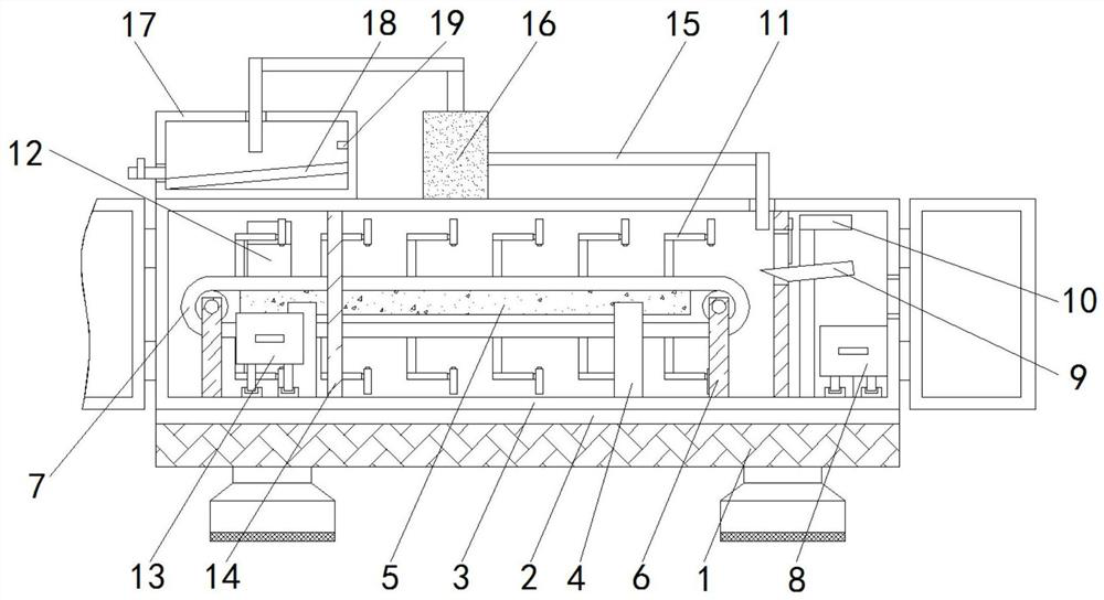 Conveying mechanism for radiator brazing