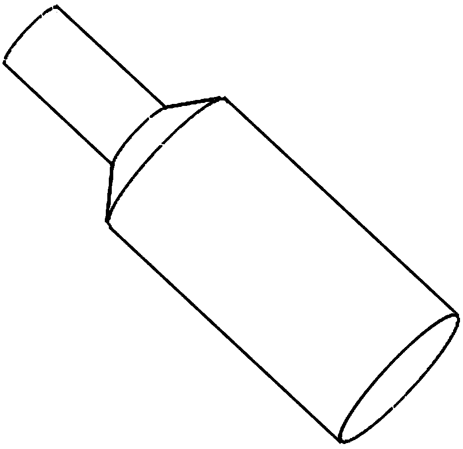 Double-coil bistable-state electromagnetic mechanism provided with armature with sealing conical surface