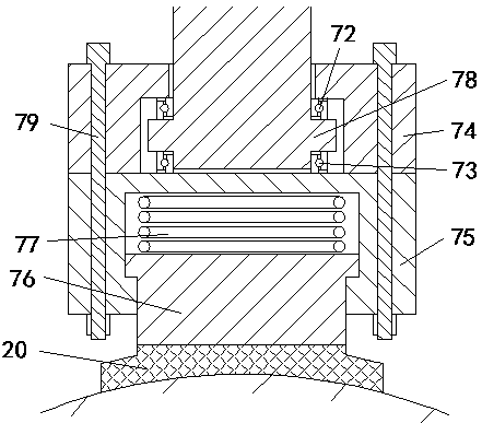 A support device for pipes