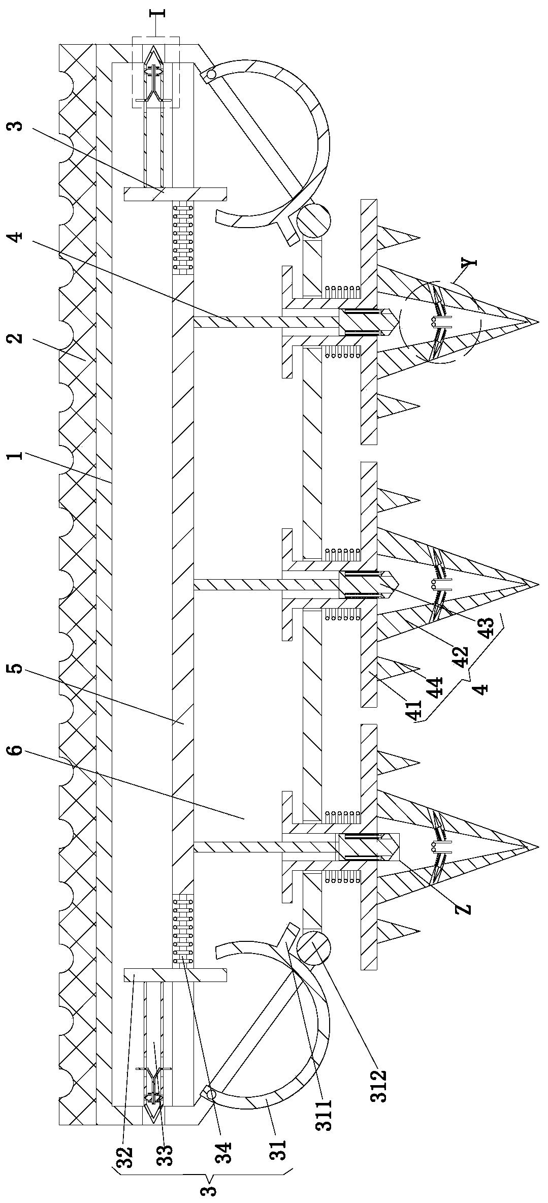 Municipal road and construction method thereof