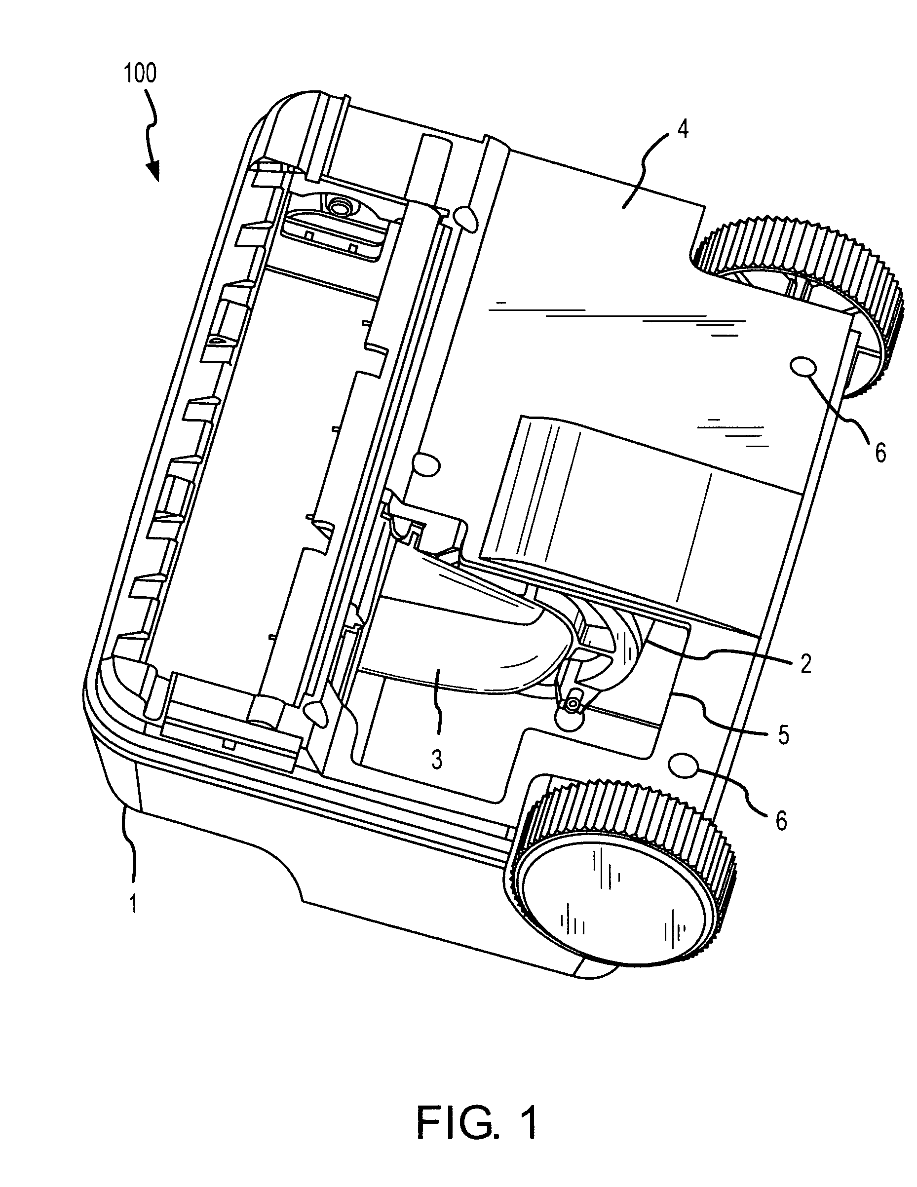 Vacuum cleaner fan unit and access aperture