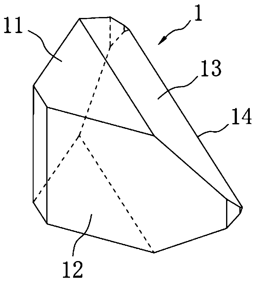 Roof prism machining technology