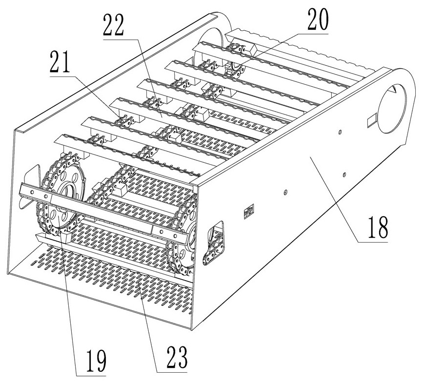 Dust fall type peanut picking harvester