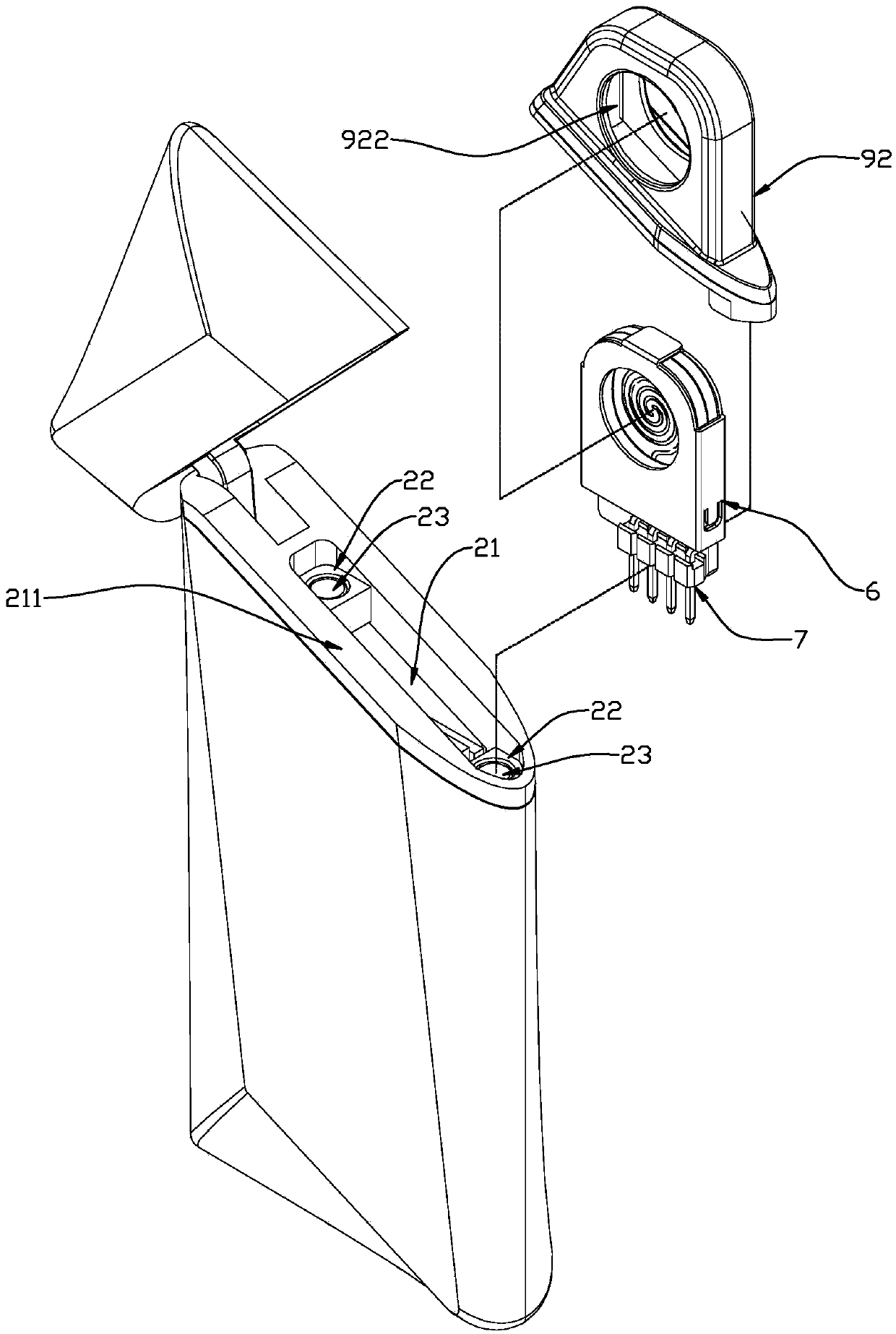 A cigarette lighter with an easy-to-replace electric heating unit