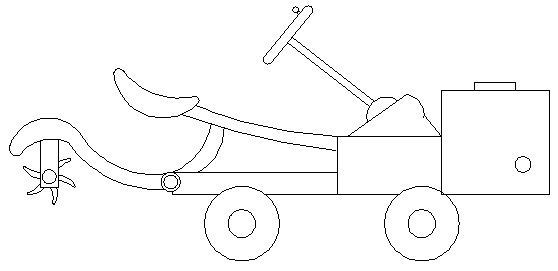 Rotary cultivator based on artificial intelligence platform