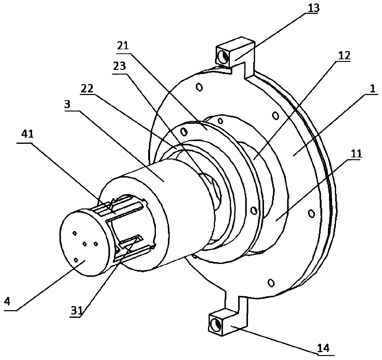 Graphite Support System for Gas Cannon/Cannon Preheated Shock Experiments