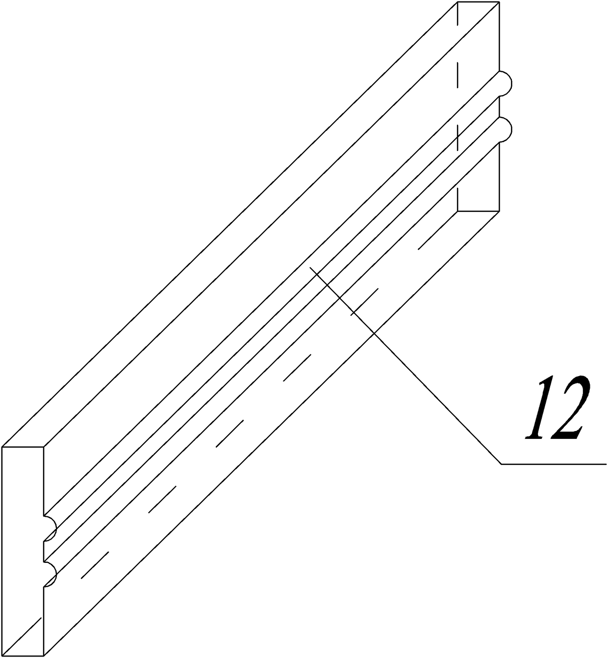 Device and method for simulating stress of annular tunnel tire-type lining supporting structure