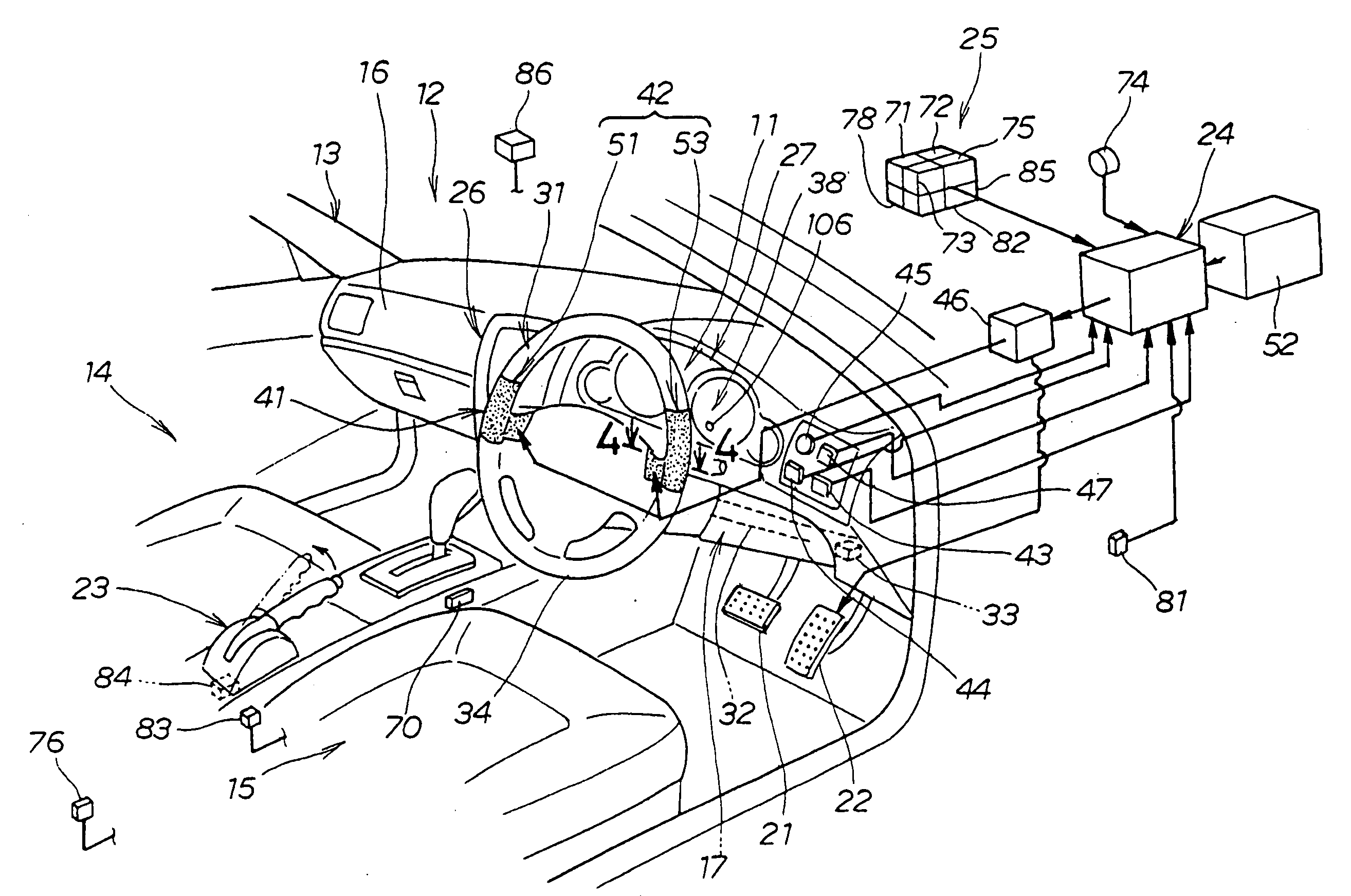 Vehicle state information transmission apparatus using tactile device