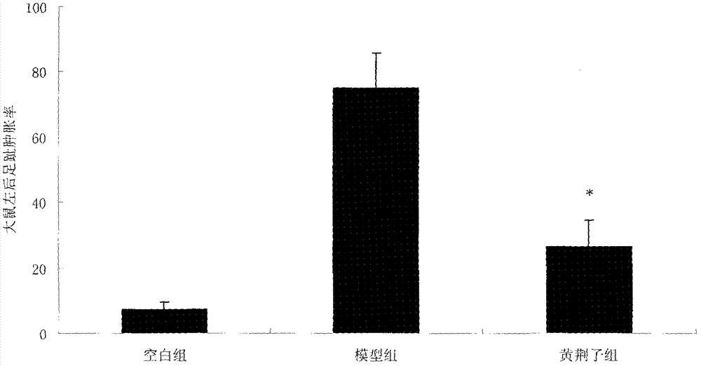 Negundo chastetree fruit extract and application thereof