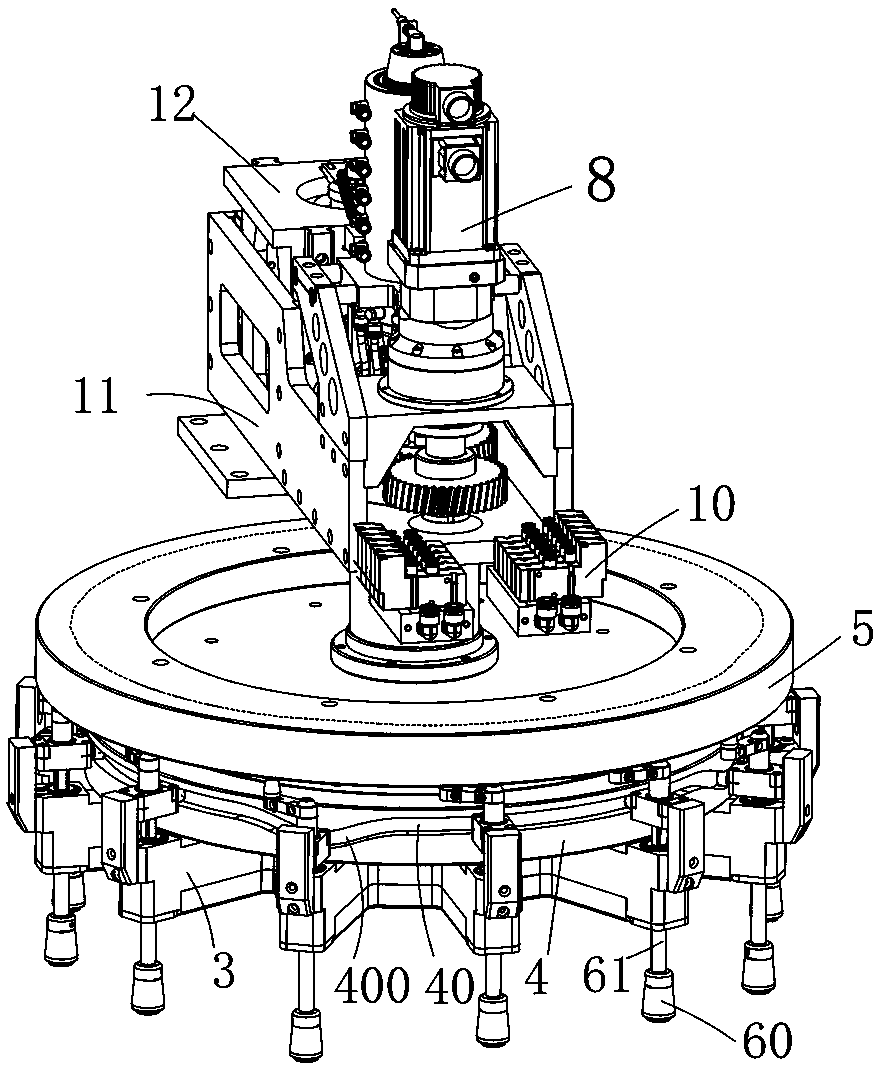 Orientation preserving rotary transfer manipulator