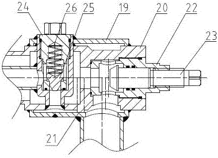 Anti-freezing and anti-theft watering gathering and transportation process flow valve bank for oil well