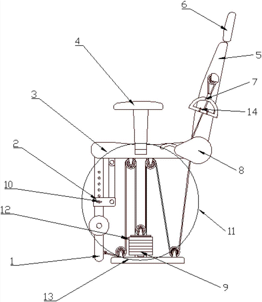 Multi-functional office fitness chair