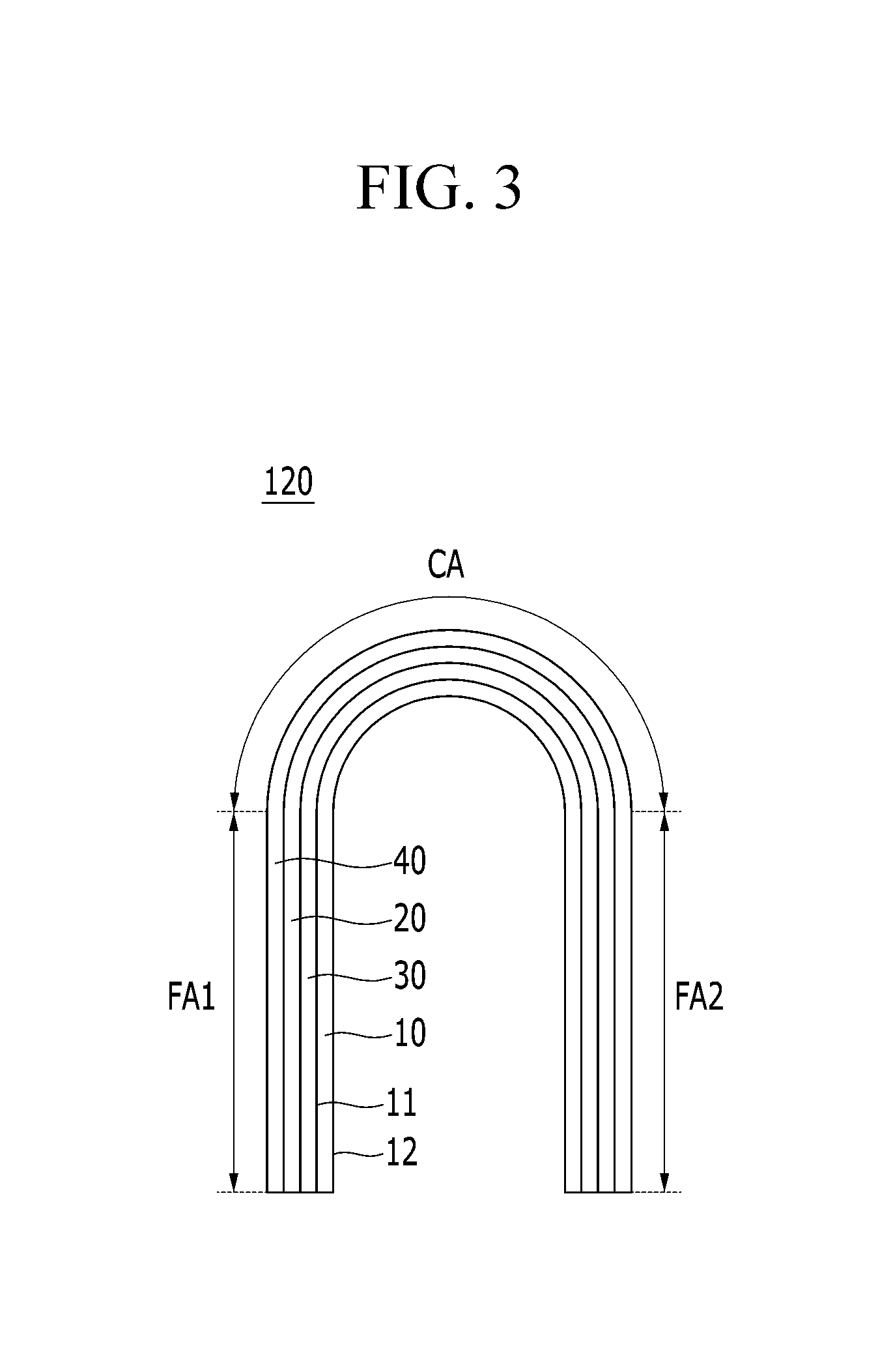 Flexible display device with touch panel