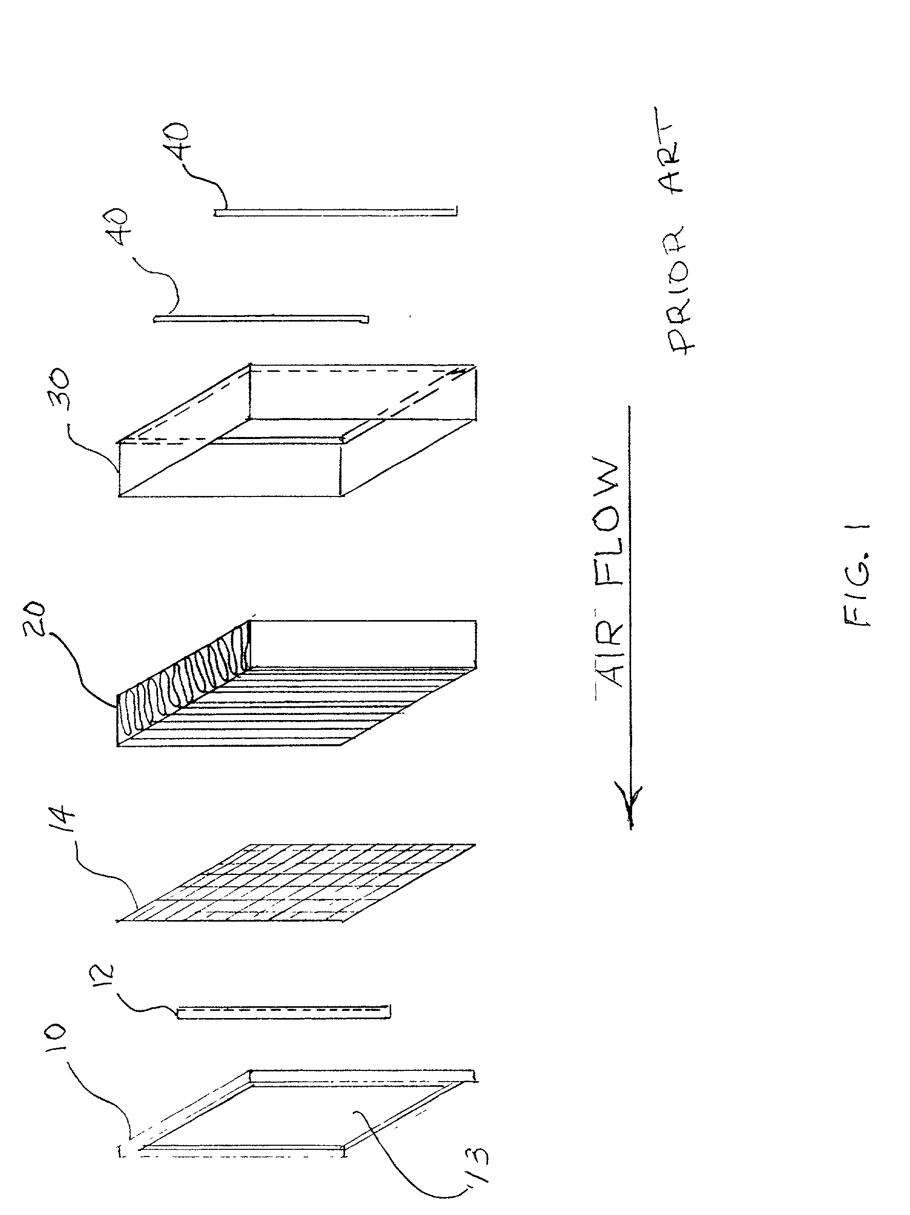 Air cleaner assembly with disposable environmentally friendly filter element