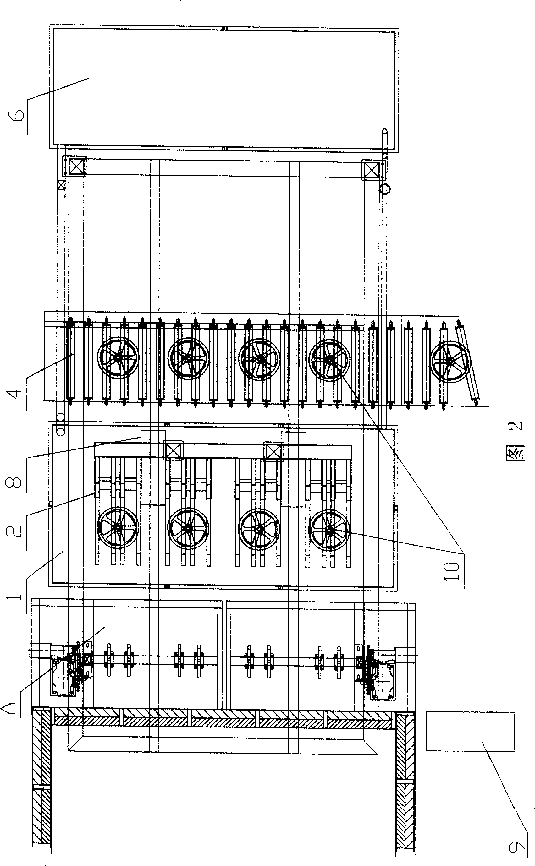 Automobile wheel hub continuous automatic quenching device