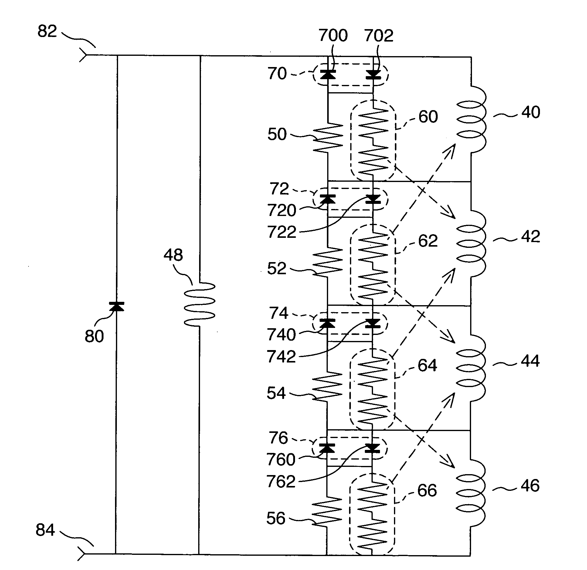 Superconducting magnet system with quench protection circuit