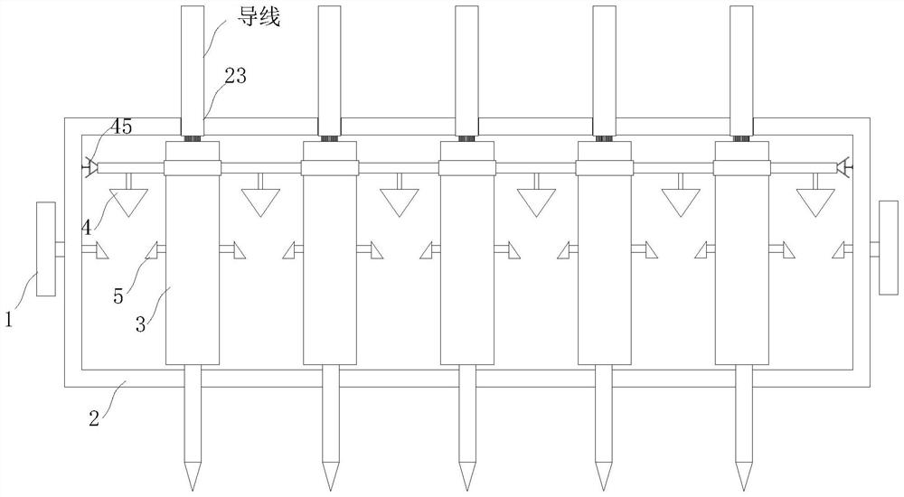 Power supply wiring terminal