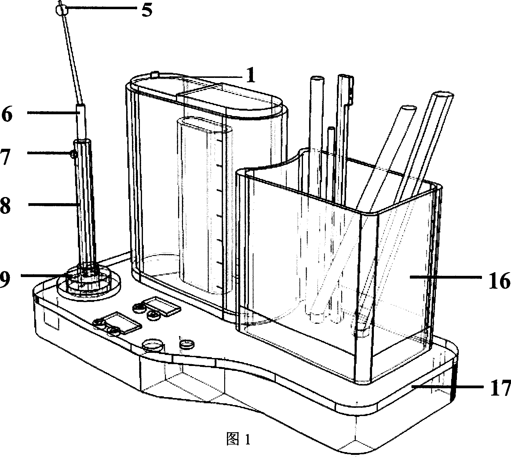 Intelligent positive-pressure constant-temperature bionic full-automatic nasal-cavity irrigation treatment device