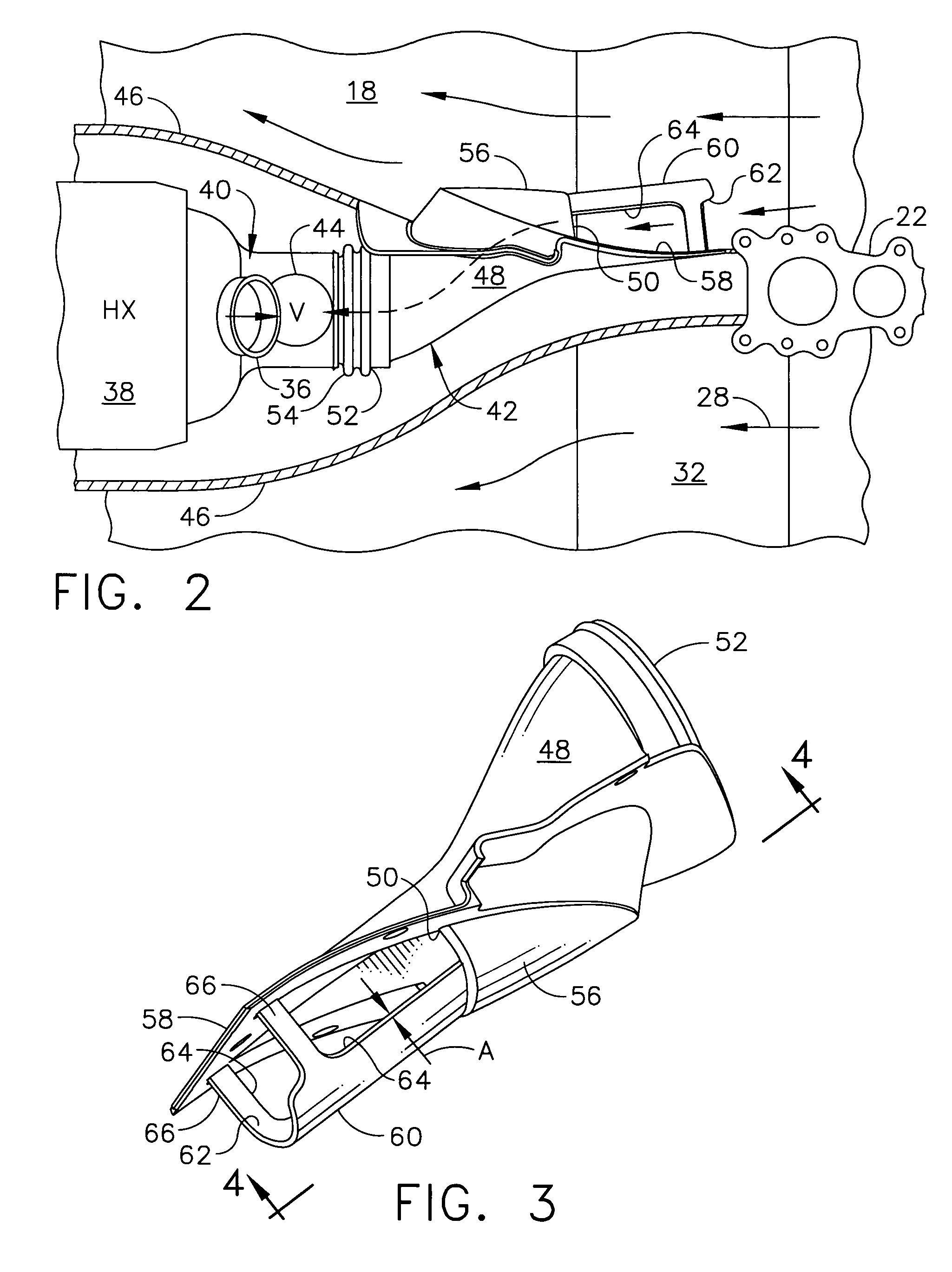 Shrouded turbofan bleed duct