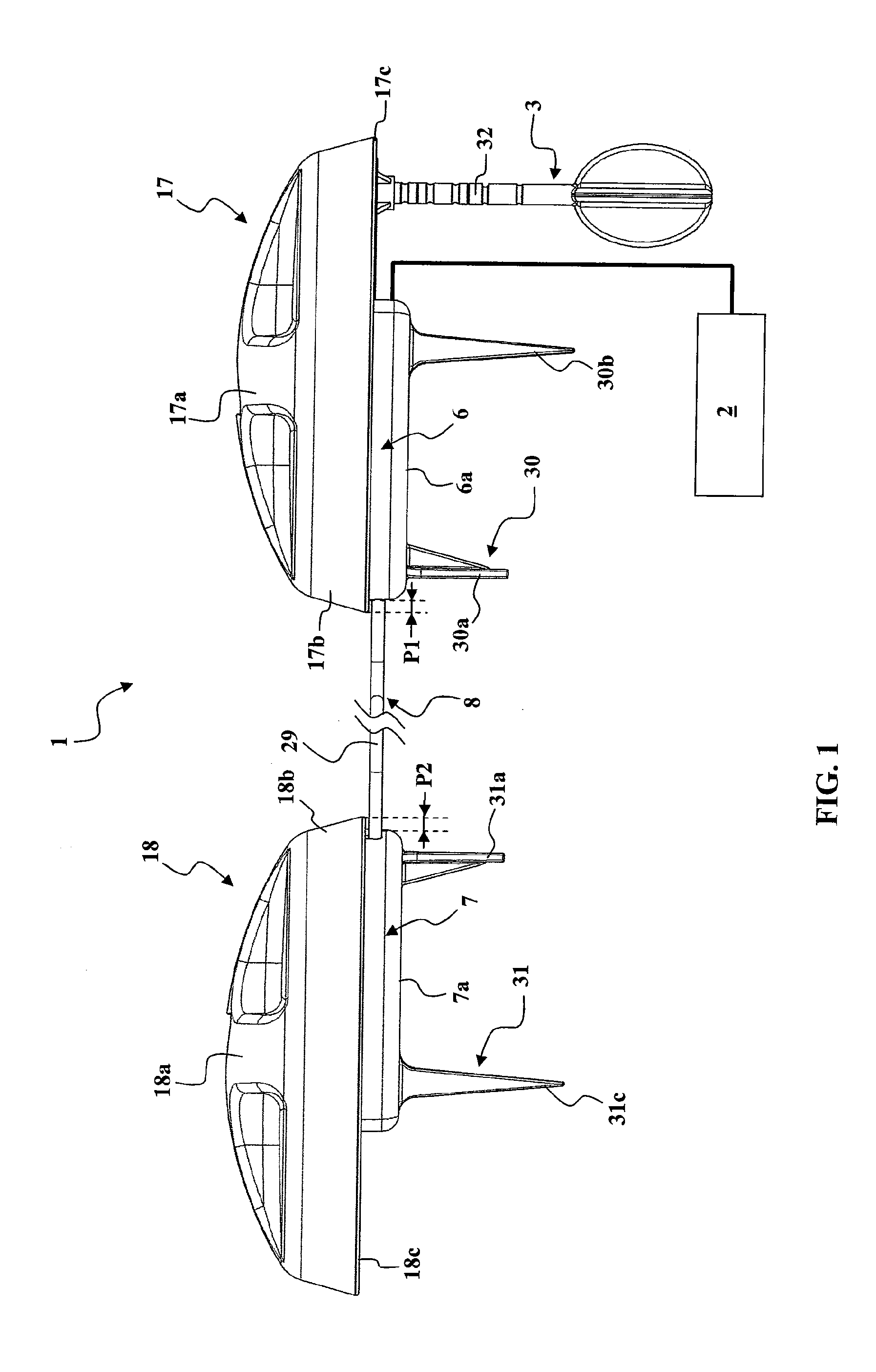 Pyrotechnic device with safe firing