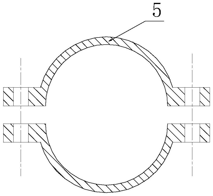 Gasification furnace burner deflection angle measuring device and method