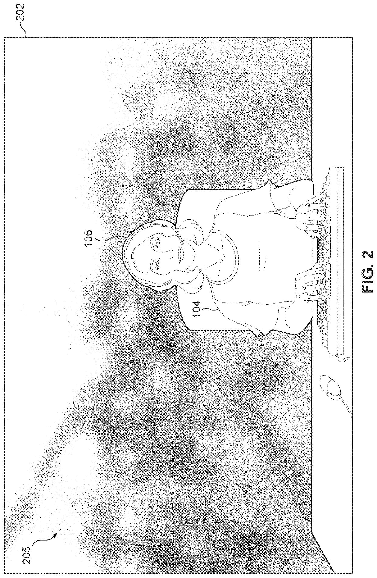 Synthetic bokeh for video conferencing