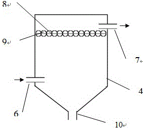 Distributed sewage bioflocculation strengthening device and treatment method