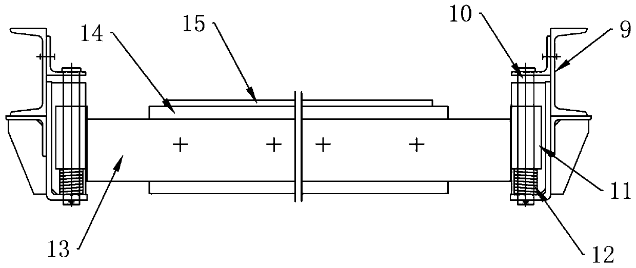 Belt conveyor hopper with multiple built-in sweepers