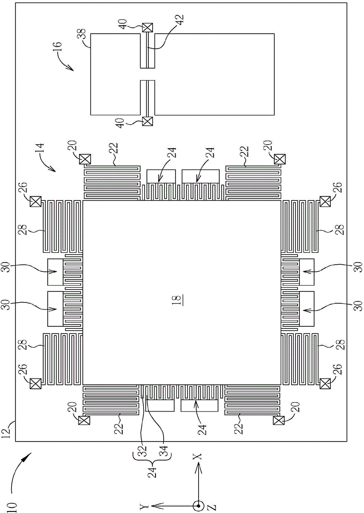 Capacitive accelerometer