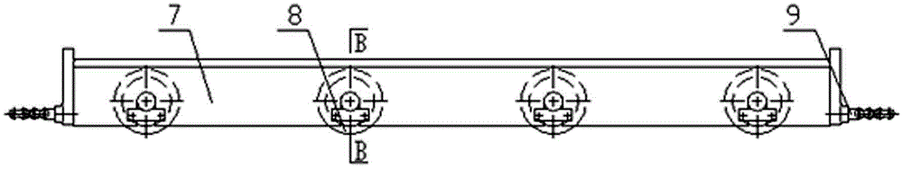 Model bottom plate and sand box transfer device