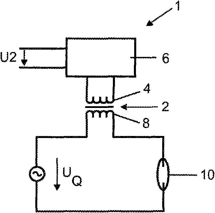 Ignition transformer for a discharge lamp