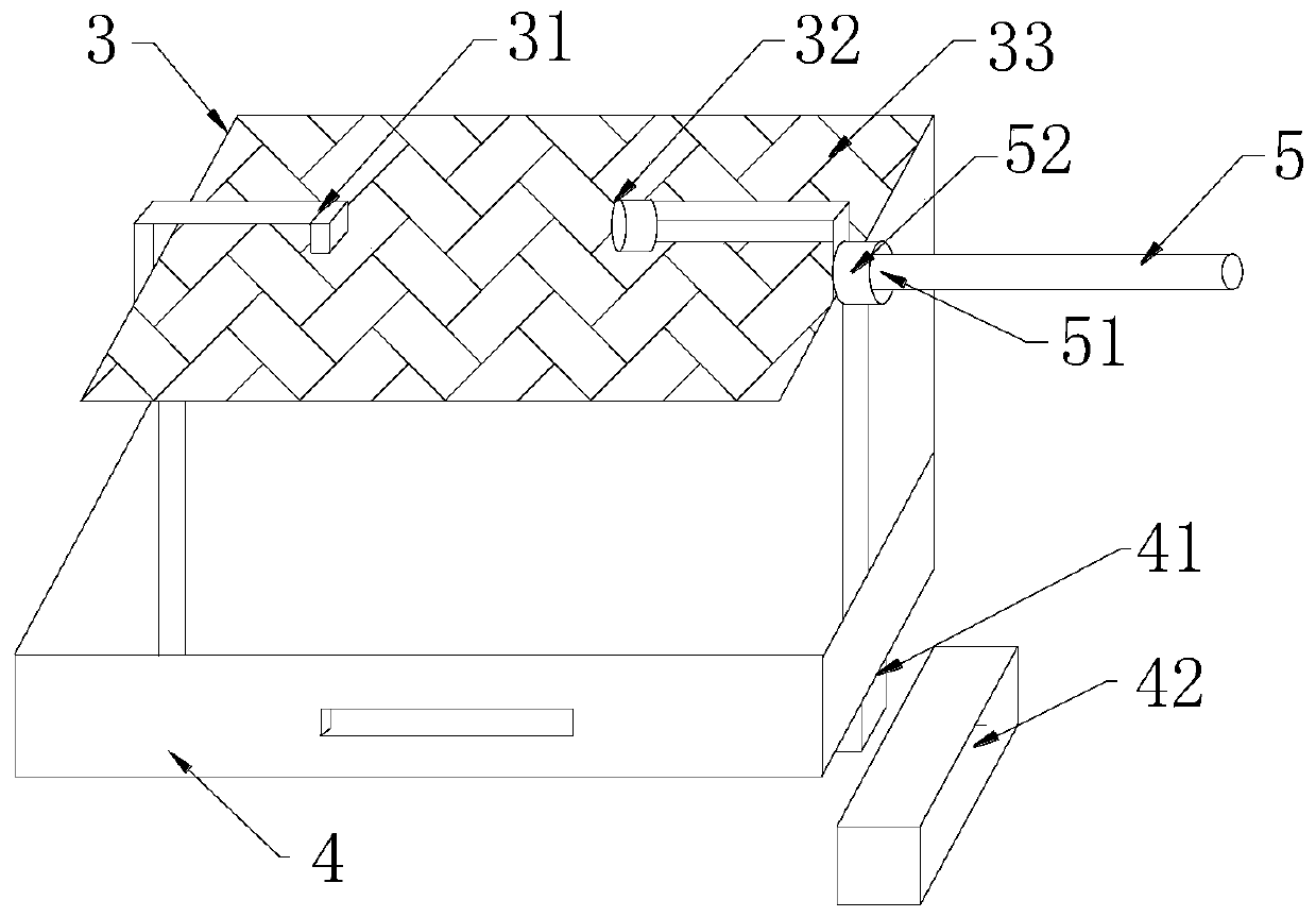 Cleaning frame applied to solar silicon wafer