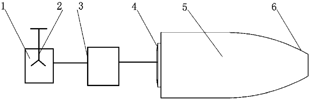 Spiral-flow type water-ramjet engine