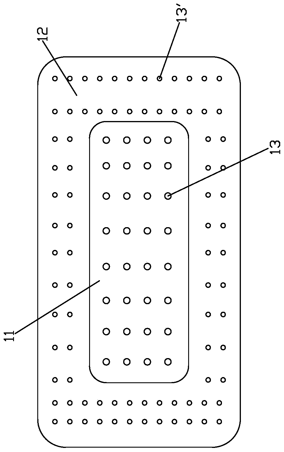 Medical device for managing damaged tissue exudate