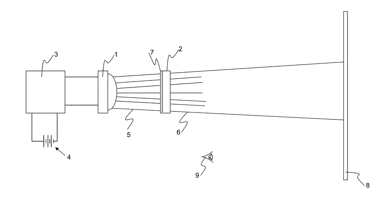 LED lighting device compatible with night vision devices