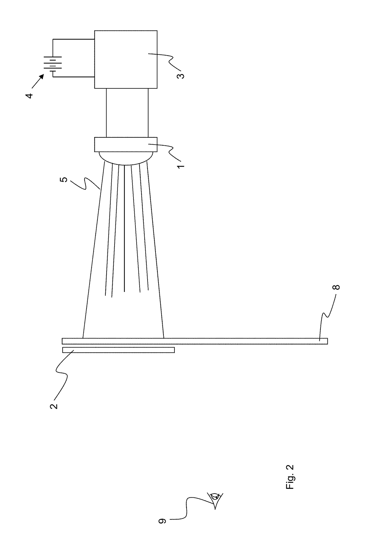 LED lighting device compatible with night vision devices