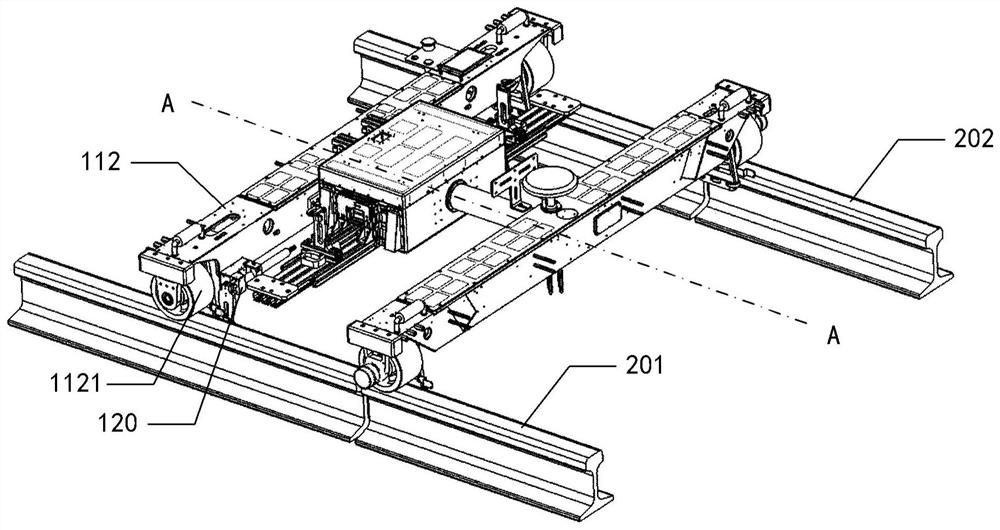 Rail equipment and detection method