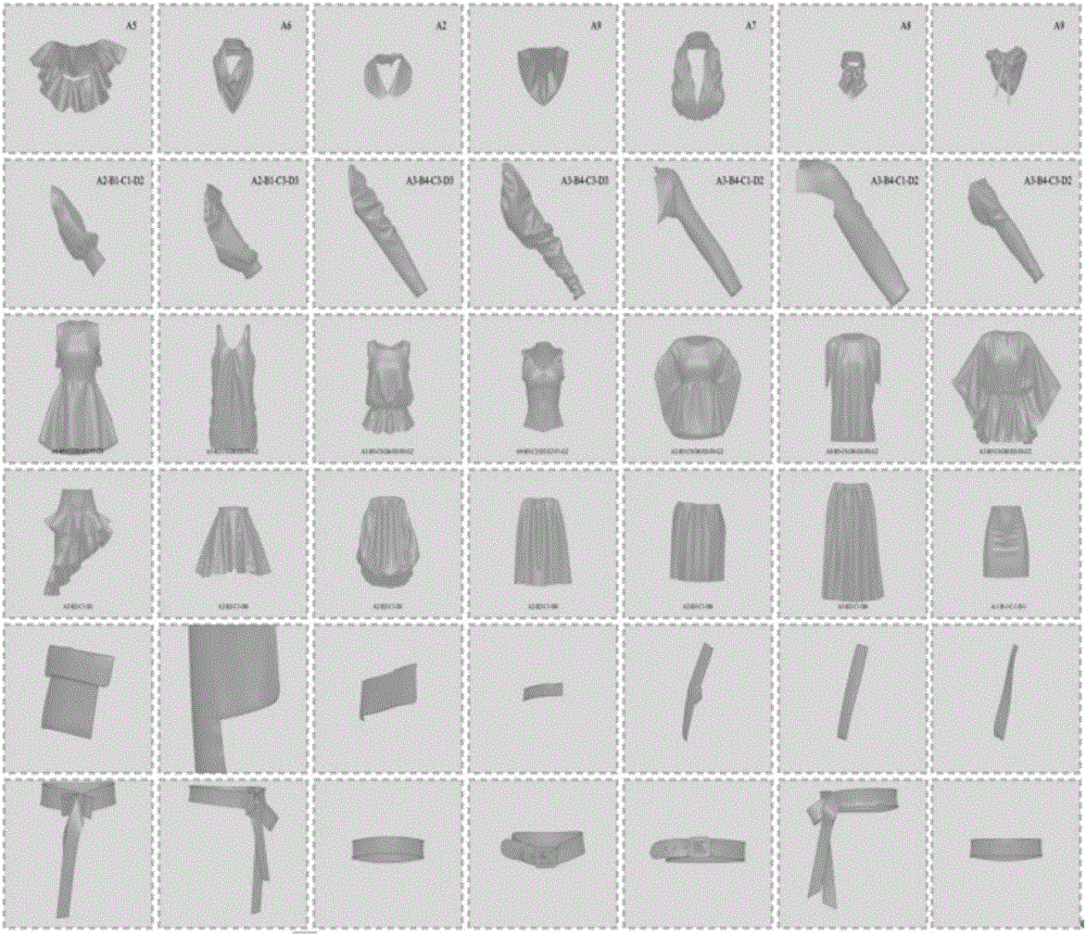 Component level three dimensional model building method of bayesian network constraint